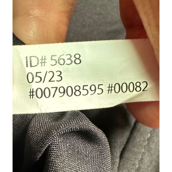 EXPRESS Pinstripe Sweetheart Neckline Straight Leg Jumpsuit, Sz 6 - Picture 15 of 15